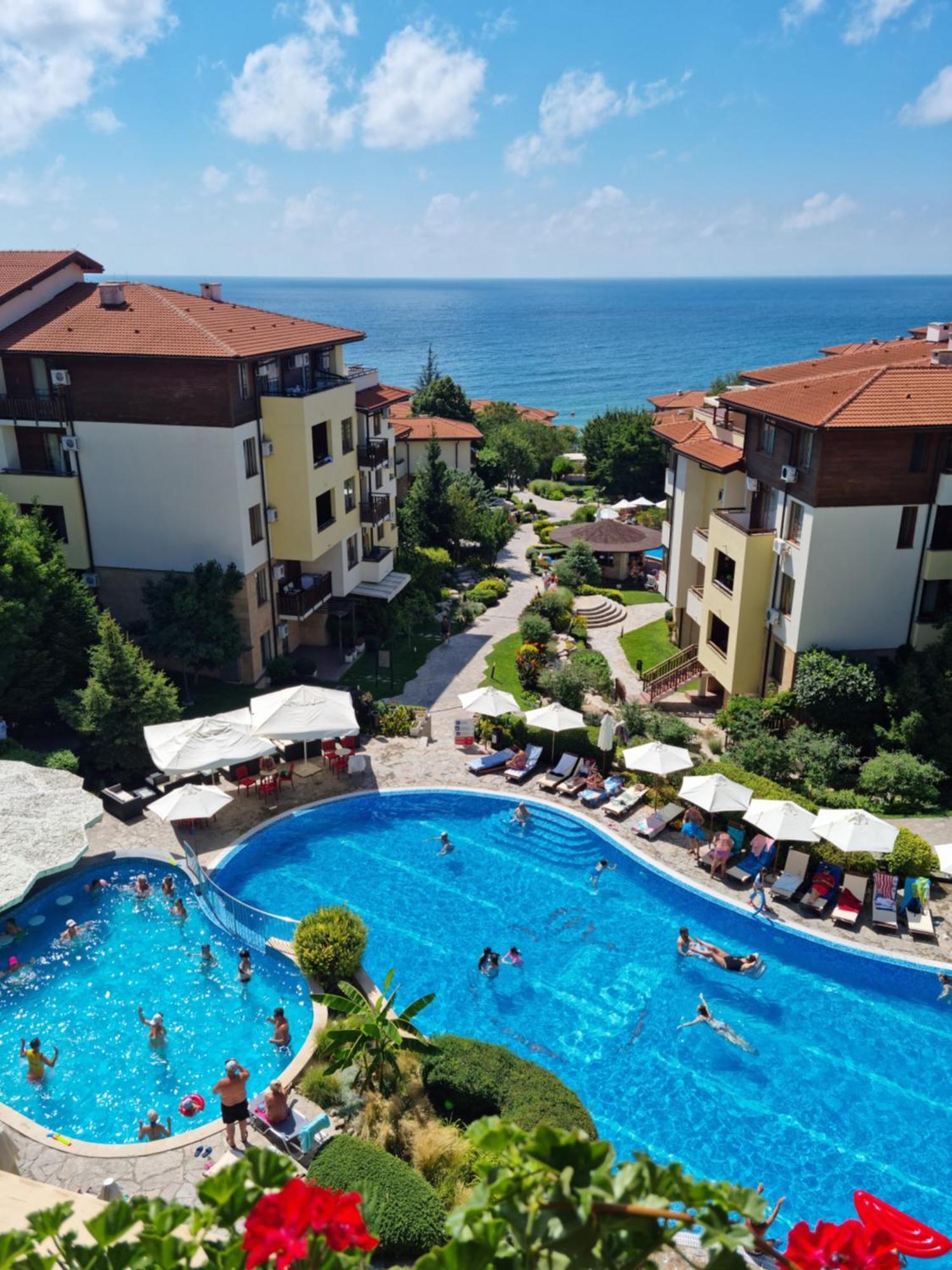 Апартамент Ния, Райска Градина / Garden Of Eden Sveti Vlas Dış mekan fotoğraf